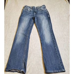 Ariat Jeans Girls 16 Blue Real Denim Blue Western Boot Cut